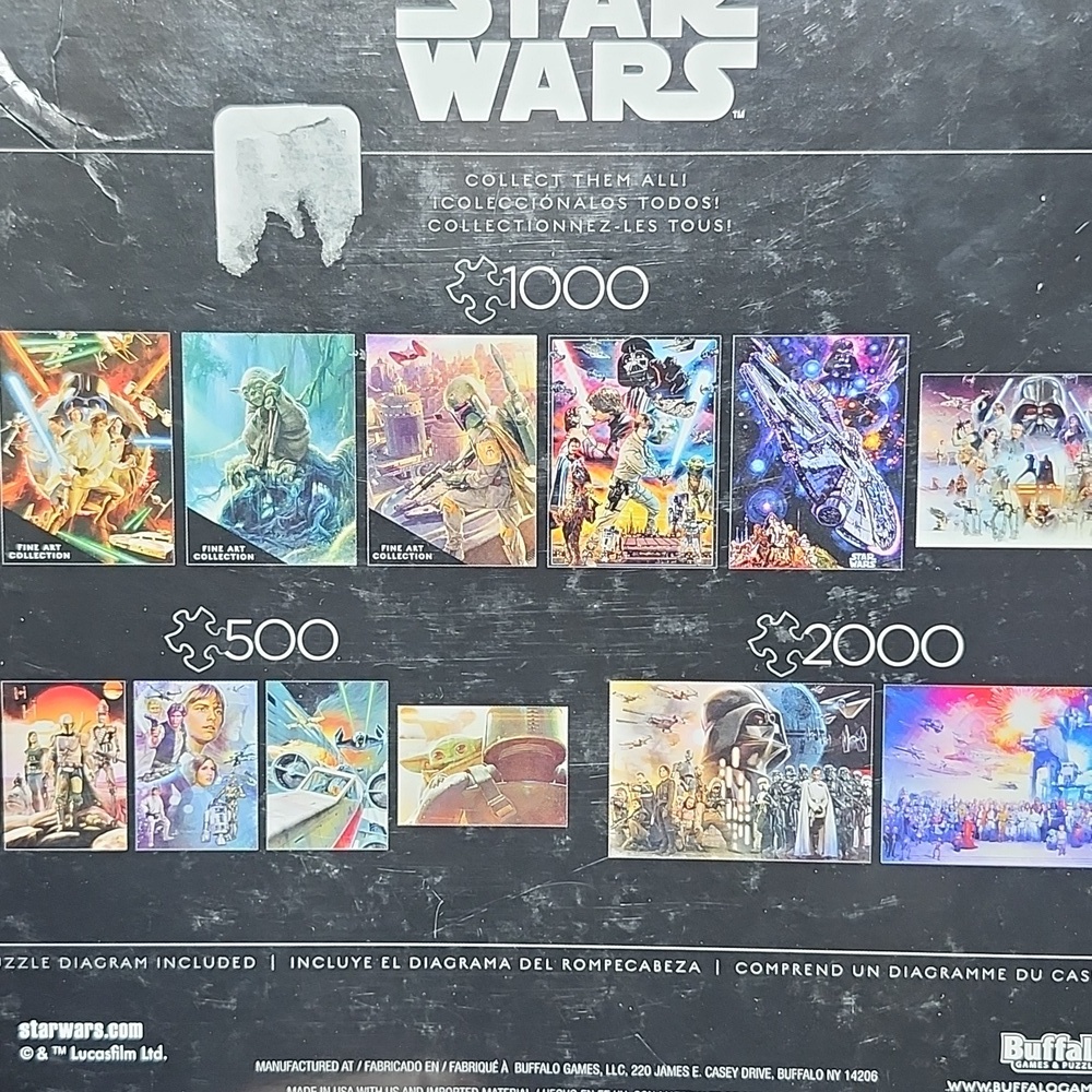 Star Wars Puzzle by Buffalo - 1000 Pieces - Picture 5 of 8